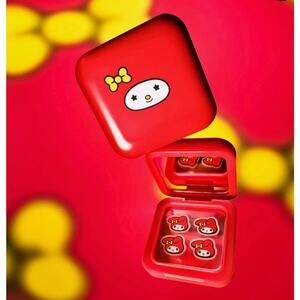 MY MELODY Starface Refillable Compact + 32 Pimple Patches NIB On Hand Fast Ship!